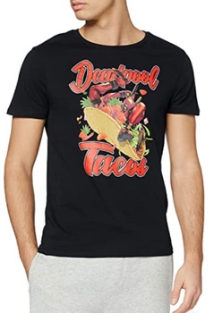 Koszulka Marvel Deadpool tacos t-shirt czarny z nadrukiem