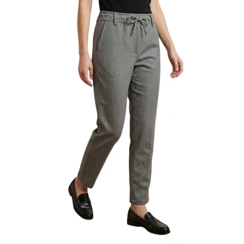 Spodnie damskie Sinequanone Palmire szare melanż jogger