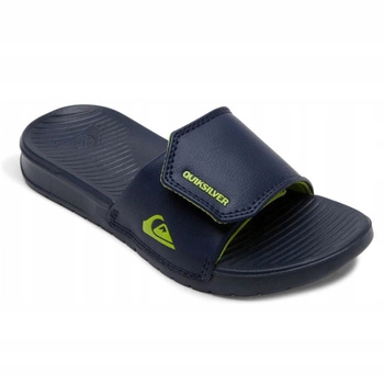 Klapki chłopięce Quiksilver Bright Coast z regulacją granatowe