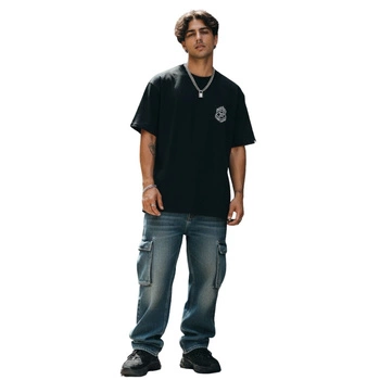 Koszulka męska The Dudes Pool Party T-Shirt bawełniana czarna