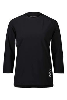Koszulka damska POC Resistance 3/4 rowerowa czarna