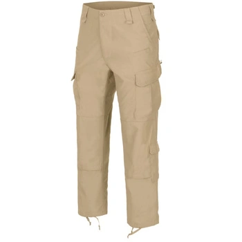 Spodnie męskie Helikon-Tex Cotton Ripstop wojskowe bojówki beżowe