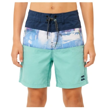 Spodenki chłopięce Billabong Slice kąpielowe boardshorty miętowe r. 158