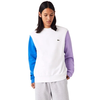 Bluza męska Lacoste SH9615 Tricolor biała dresowa r. 4XL