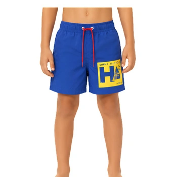 Spodenki chłopięce Tommy Hilfiger Surf szorty kąpielowe niebieskie