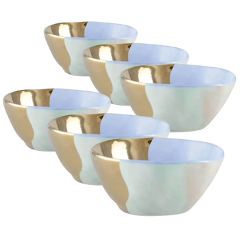Miseczki porcelanowe Aulica Paradise zestaw 6 sztuk bulionówka 13 cm