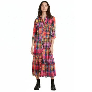 Sukienka damska Desigual Vila midi koszulowa