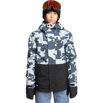 Kurtka chłopięca Quiksilver Mission zimowa narciarska czarno granatowa