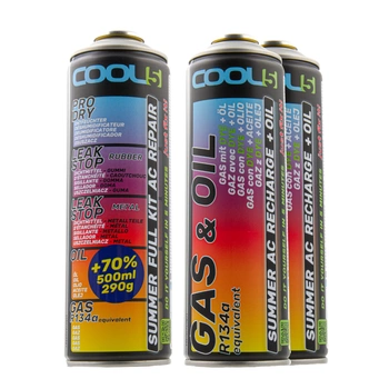 Zestaw czynnik do klimatyzacji 5w1 + 2x 2w1 do klimatyzacji Cool5 zamiennik R134a