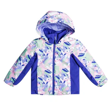 Kurtka dziewczęca Roxy Snowy Tale narciarska 10K kolorowa