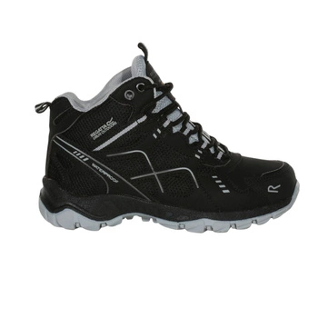 Buty dziecięce Regatta Vendeavour trekkingowe wodoodporne czarne