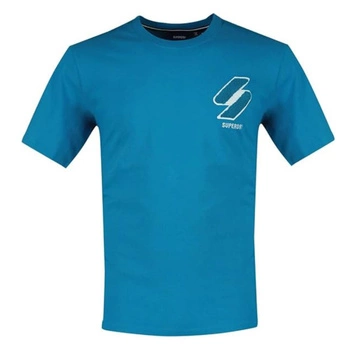 Koszulka męska Superdry Code Classic niebieska