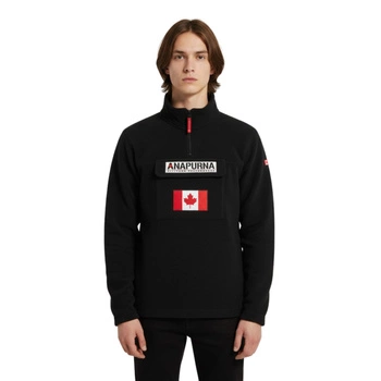 Bluza męska Anapurna Tymclassana polarowa czarna