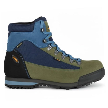 Buty męskie AKU Slope Original Gore-Tex Vibram trekkingowe skórzane granatowe