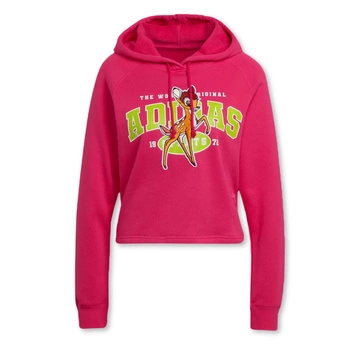 Bluza damska Adidas Disney Bambi różowa bawełniana