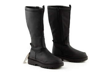 Buty dziecięce Zara kozaki wysokie czarne r. 29