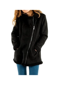 Kurtka damska Le Temps Des Cerises Orchy czarna Sherpa