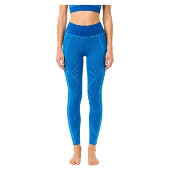 Spodnie damskie Lacoste treningowe legginsy niebieskie r. S