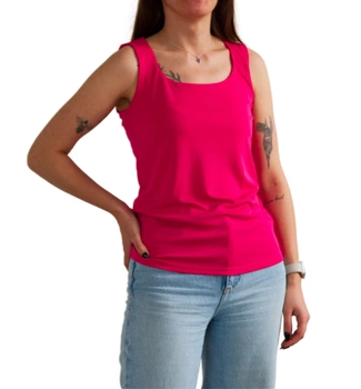 Bluzka damska Liu Jo Top Jersey bez rękawów różowa