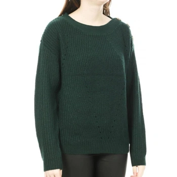 Sweter damski Vero Moda Sayla zielony prosty krój