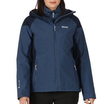 Kurtka damska Regatta Wentwood 3w1 wodoodporna z membraną 15K granatowa