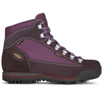 Buty damskie Aku Ultra Light GTX trekkingowe wodoodporne fioletowe
