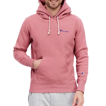 Bluza męska Champion różowa kangurka z kapturem