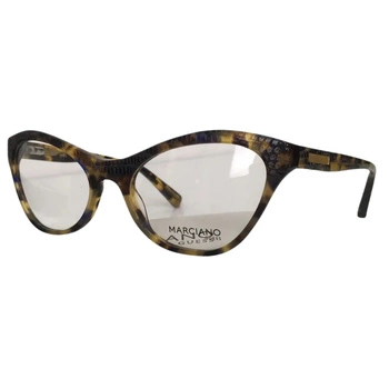 Oprawki damskie Guess by Marciano do okularów korekcyjnych brązowe panterka
