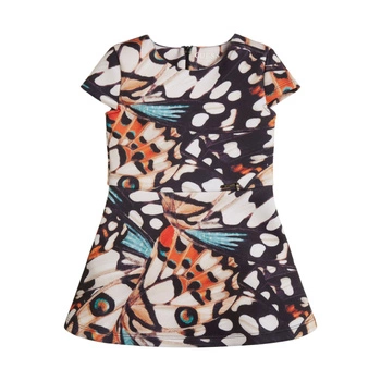 Sukienka dziewczęca Guess Scuba wzorzysta