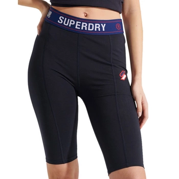 Spodenki damskie Superdry Kokkino kolarki granatowe r. S