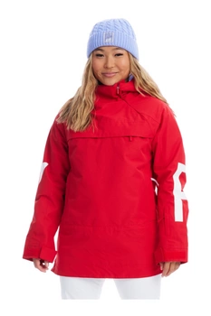 Kurtka damska Roxy x Chloe Kim Overhead narciarska membrana 15K czerwona