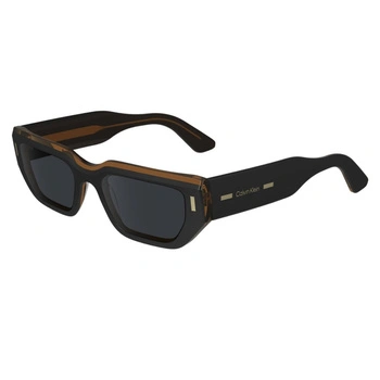 Okulary unisex Calvin Klein CK24500S 002 przeciwsłoneczne prostokątne z filtrem cat. S3