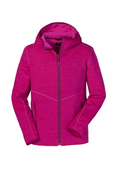 Bluza dziecięca Schöffel Fleece Hoody Vaduz2 szybkoschnąca różowa