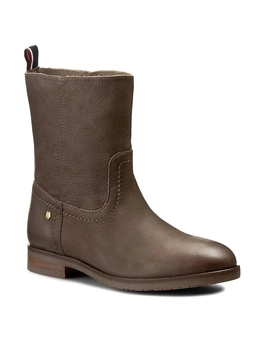 Buty damskie Tommy Hilfiger Berry botki skórzane