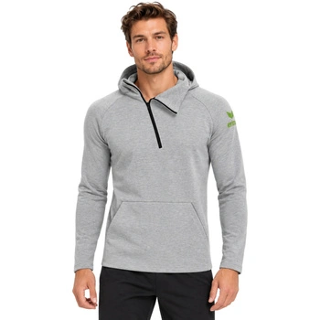 Bluza męska Erima Essential kangurka z kapturem szara r. XXL