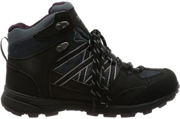 Buty damskie Regatta Samaris II Mid trekkingowe wodoodporne czarne