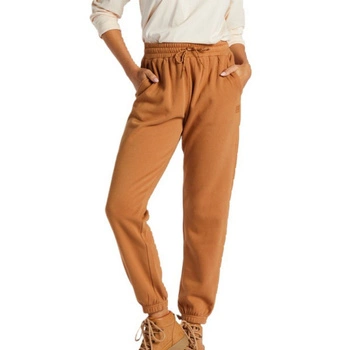 Spodnie damskie Billabong Halifax brązowe dresowe joggery