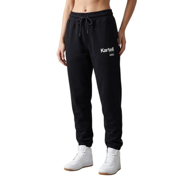 Spodnie damskie ZARA KARTELL dresowe sportowe czarne  joggery  r. M