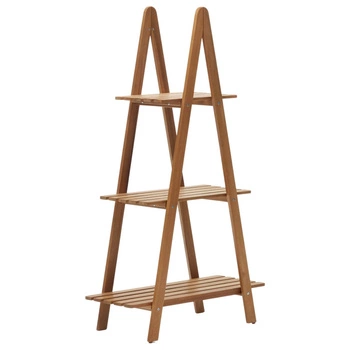 Regał ogrodowy Kave Home Victora drewniany drewno akacjowe 140 cm