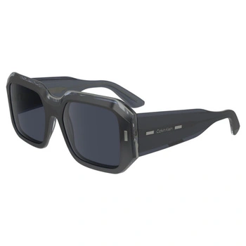 Okulary przeciwsłoneczne Calvin Klein CK23536S szare damskie kocie oczy