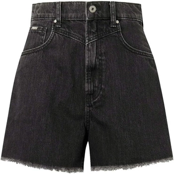 Spodenki damskie Pepe Jeans Rachel jeansowe shorty czarne