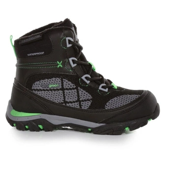 Buty młodzieżowe Regatta Hawthorn Evo trekkingowe wodoodporne czarne