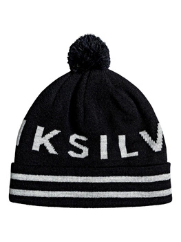 Czapka męska Quiksilver beanie zimowa czarna z logo