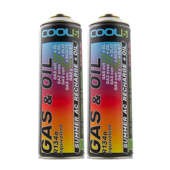 Zestaw czynnik do klimatyzacji 2x 2 w 1 do klimatyzacji Cool5 zamiennik R134a