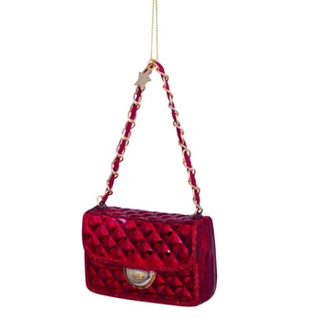 Bombka choinkowa Vondels Torebka ozdoba bożonarodzeniowa szklana