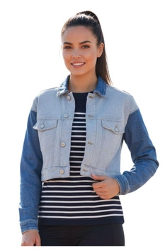 Kurtka damska Tommy Jeans Tjw Cropped Trucker jeansowa katana r. L
