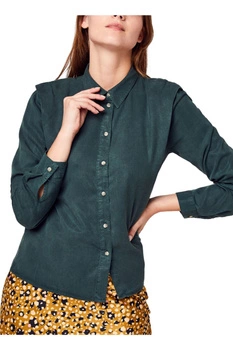 Koszula damska Vila Marica gładka klasyczna