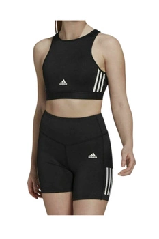 Top damski Adidas Hyperglam Aeroready biustonosz sportowy czarny r. S