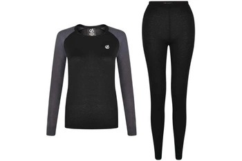 Bielizna termoaktywna damska DARE2B Baselayer koszulka legginsy czarna