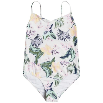 Strój kąpielowy dziewczęcy Roxy Lovely Senorita jednoczęściowy biały